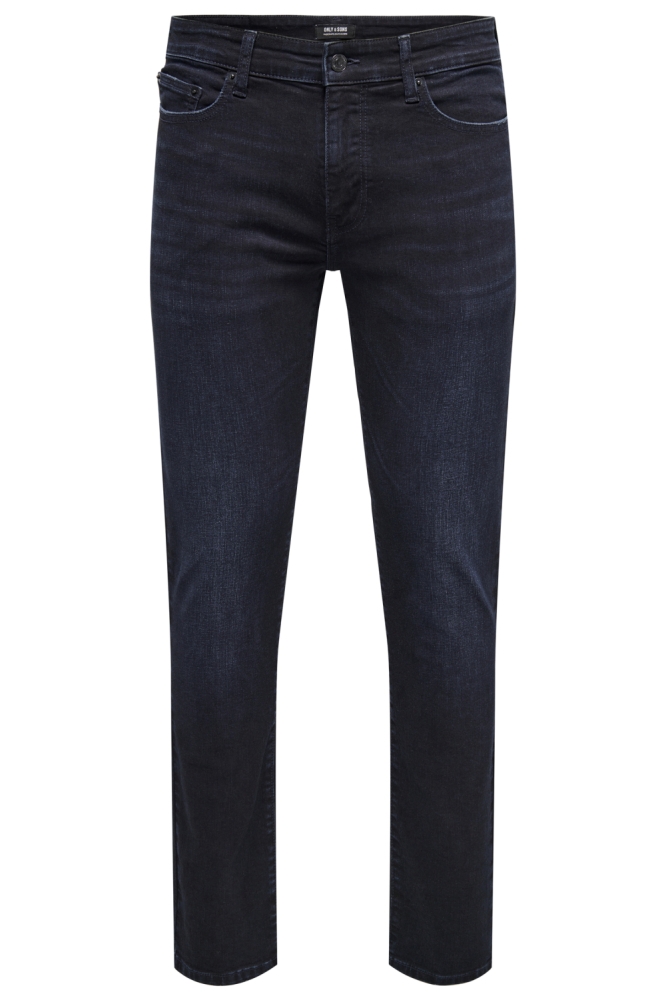 ONSLOOM SLIM 4377 EY BOX JEANS 22034377 BLUE BLACK DENIM